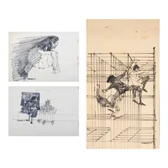 a.) Untitledb.) Untitledc.) Untitled by F. Madridejos, sold Mar 2025