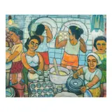 Antonio Austria, Mga Magpuputo, oil on canvas