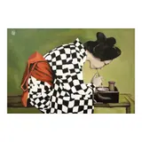 Kim Oliveros, Making My Heaven, oil on canvas