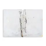 Bernardo Pacquing, Slit and Thrust #5, assemblage and house paint on canvas