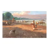 Fernando Amorsolo, Pasay, oil on canvas
