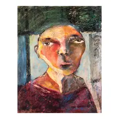 Sendong by Onib Olmedo, mixed media on foam board, sold Feb 2025