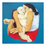 Mother and Child by Ang Kiukok, oil on canvas, sold Feb 2025