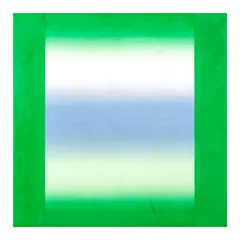 Lee Aguinaldo, Green Circulation No.12, acrylic (aqua-tec)