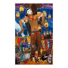 Charlie Co, Changing Time, oil on canvas