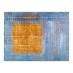 Norberto Carating, Blue Sky after the Rain, acrylic on canvas