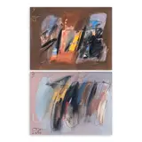 Romulo Olazo, a) Abstract Forms CAT. # 2062 b) Abstract Forms CAT. # 2064