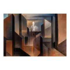 Urban Views by Cesar Legaspi, pastel on paper, sold Nov 2024