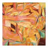 Edwin Wilwayco, Birds of Paradise No. 28, oil on canvas