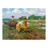 Fernando Amorsolo, Rice Fields