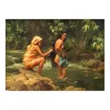 Fernando Amorsolo, Bathers, oil on canvas