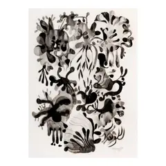 Untitled by Vicente Manansala, ink and wash on paper, sold Nov 2024
