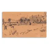 Juan Luna, Untitled, watercolor on paper