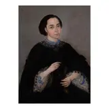 Juan Arceo, Portrait of a Senior Lady of the Azcarraga Family  (Possibly Sra Da Maria Isidra Palmero y Verzosa de Lizarraga in her 50s), oil on canvas