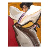 Benedicto Cabrera, Sabel, acrylic on canvas