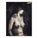 Vicente Manansala, Nude, pastel on paper