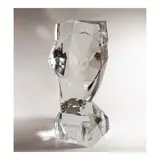 Ramon Orlina, Modern Eve-2017, carved clear optical glass