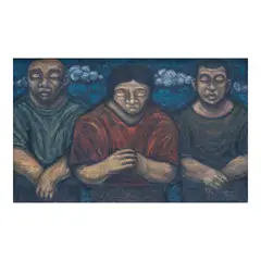 Mark Justiniani, Petisyon, oil on canvas