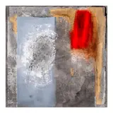Augusto Albor, Tala, acrylic on canvas