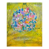 Pacita Abad, Still Life VII, oil on canvas