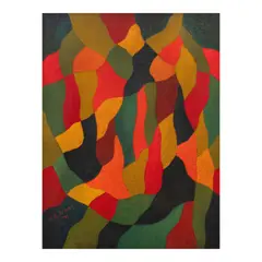 Hernando Ocampo, Karnabal, oil on canvas