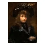 Félix Resurrección Hidalgo, Portrait of Madame Rose Delaunay, oil on canvas