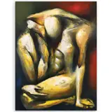 Emmanuel Garibay, Anyo, oil on canvas