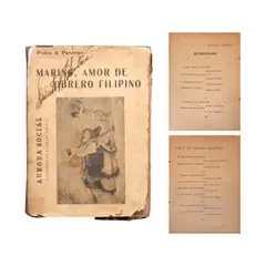 Pedro Alejandro Paterno, Maring, amor de obrero filipino. Aurora social. Colección de novelas cortas.  [Maring, love of a Filipino worker. Social aurora.  Collection of short stories]