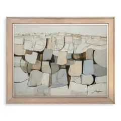 José T. Joya, Morning Mist, Hangchow, oil on wood panel