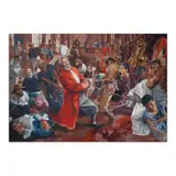 Juanito Torres, The Assassination of Governor-General Bustamante, oil on canvas
