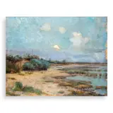 Félix Resurrección Hidalgo, Landscape, oil on canvas