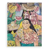 Norma Belleza, Pilipina, oil on canvas