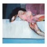 Nude by Oscar Zalameda, oil on canvas, sold Jun 2024