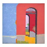 Ibarra dela Rosa, Fort Santiago, oil on canvas