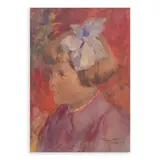 Fernando Amorsolo, Niña con Lazo Azul
