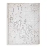 Etienne Andre and William Walton Philippe de Pretot, Carte de Canal des Isles Philippines