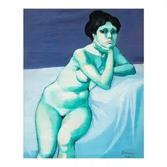 Tomas Concepcion, Nude, oil on canvas