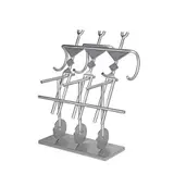 Arturo Luz, Trio Performers #61, mild stainless steel