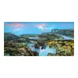 The Mighty Portals / Landscape by Juvenal Sansó Garrit, acrylic on canvas, sold Mar 2024