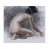 Fernando Amorsolo, Nude, pastel on paper