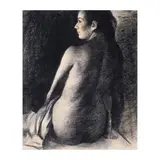 Vicente Manansala, Seated Nude