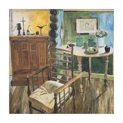 Francesca Enriquez, My Favorite Chair, oil on canvas