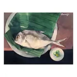 Vicente Manansala, Maliputo, watercolor on paper