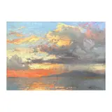 Fernando Amorsolo, Sunset in Manila Bay