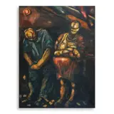 Danilo Dalena, Bwisit (Jai - Alai Series), oil on canvas