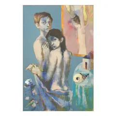 Whispering Winds by Marcel Antonio, oil on canvas, sold Sep 2023