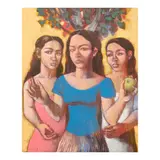 Marcel Antonio, To The Fairest, acrylic on canvas