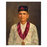 Portrait of Agapito Castro in Masonic Attire by Fernando Amorsolo, oil on canvas, sold Feb 2023