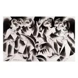 Tupada by Angelito Antonio, oil on canvas, sold Feb 2023