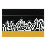 Untitled (Cities of the Past Series) by Arturo Luz, acrylic on canvas, sold Dec 2022